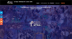 Desktop Screenshot of predictiveanalyticsworld.com